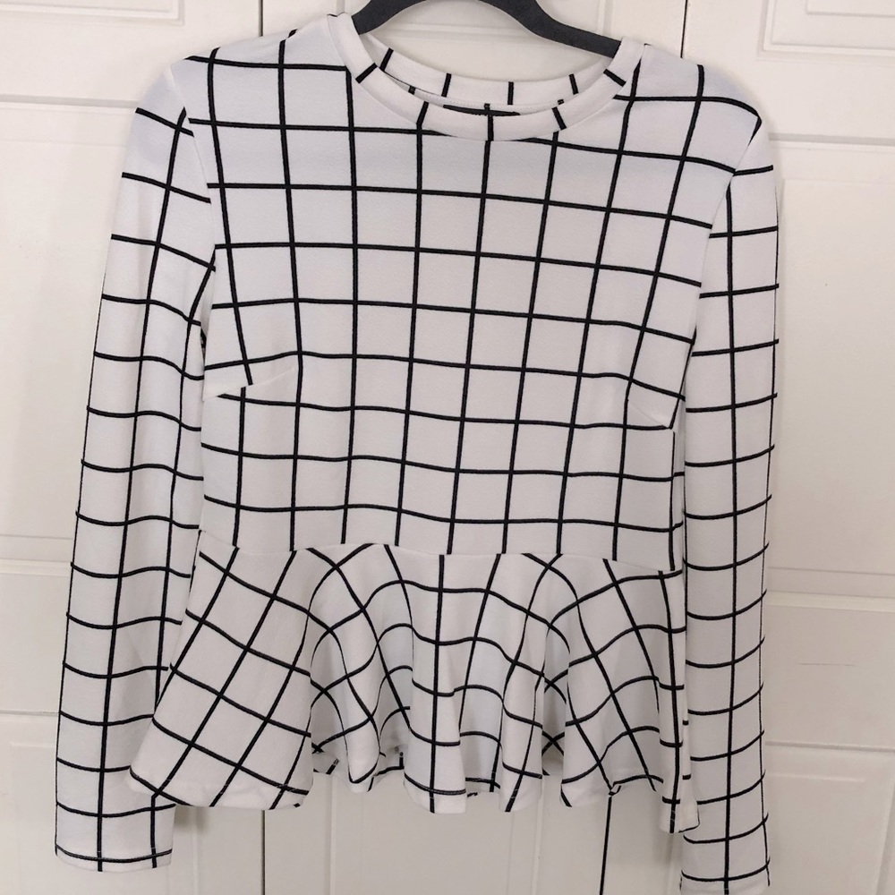 SHEIN Peplum Blouse